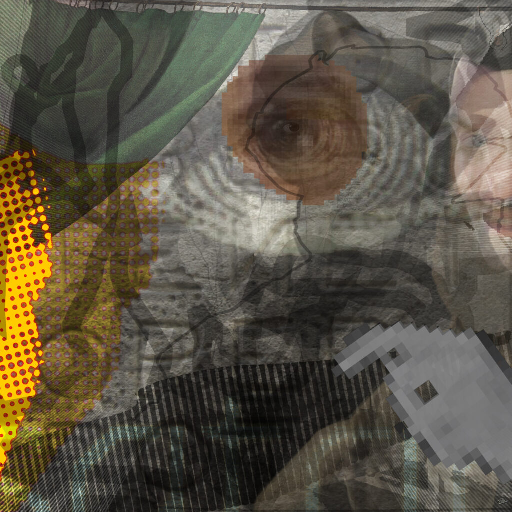 STR, 2017, 50 x 50 cm